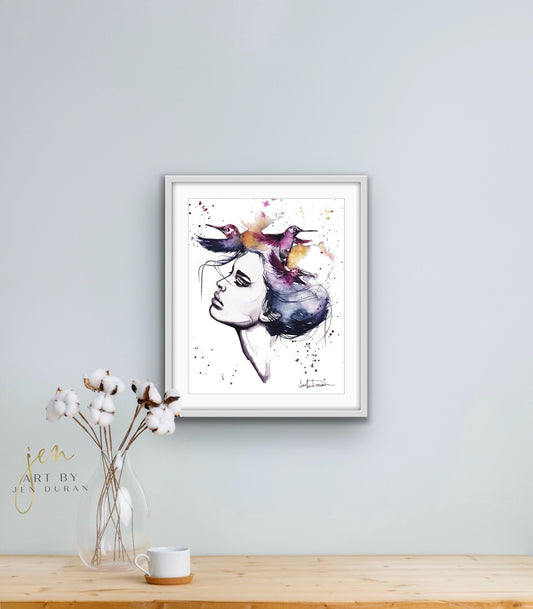 “In My Dreams" Fine Art Print