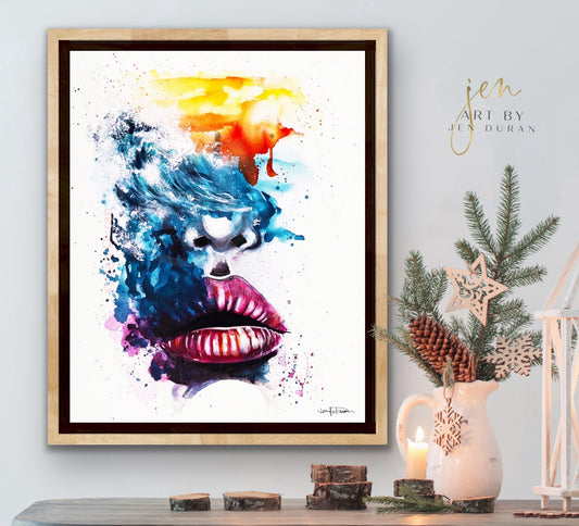 "Amatory" Giclée Canvas Print
