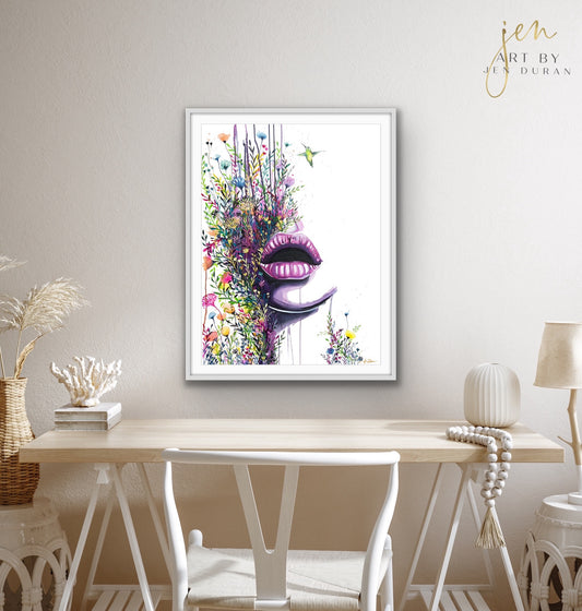 "Be Free" Fine Art Paper Print