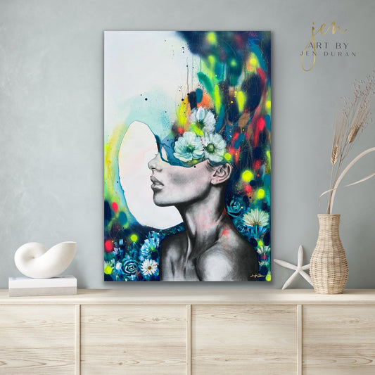 "Beautiful Chaos" Giclée Canvas Print