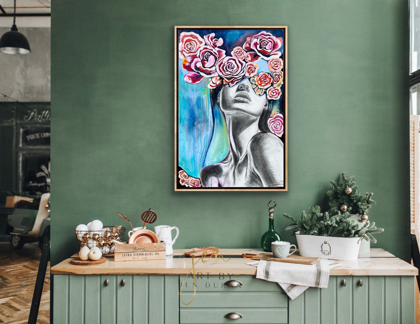 "THE BEAUTY OF CHAOS" Original Painting