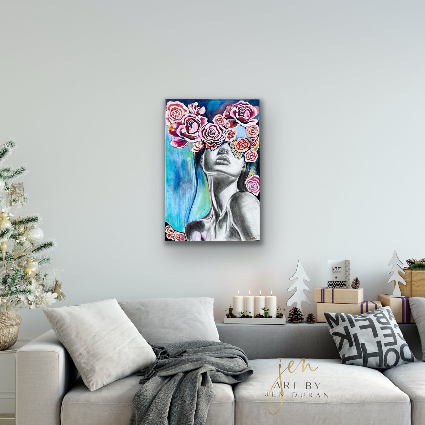 "THE BEAUTY OF CHAOS" Original Painting