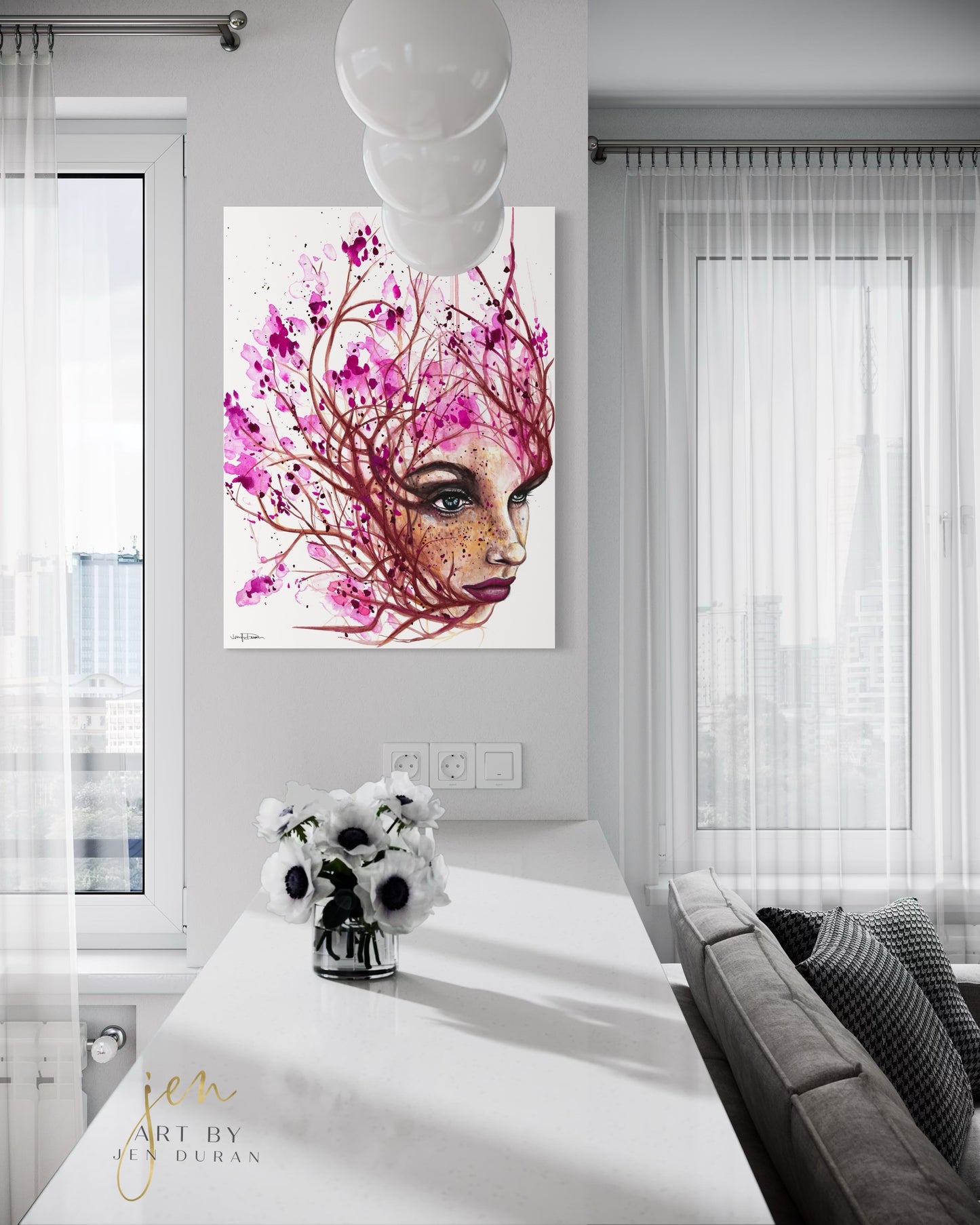 "Bloom" Giclée Canvas Print