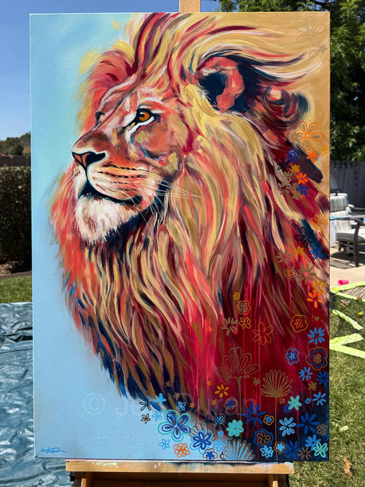 “Guardian of Quiet Strength” - Original Painting