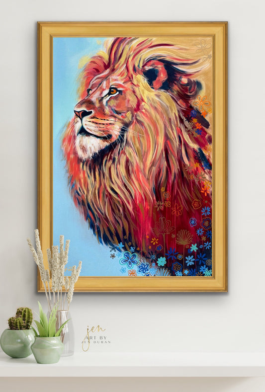 “Guardian of Quiet Strength” Fine Art Paper Print