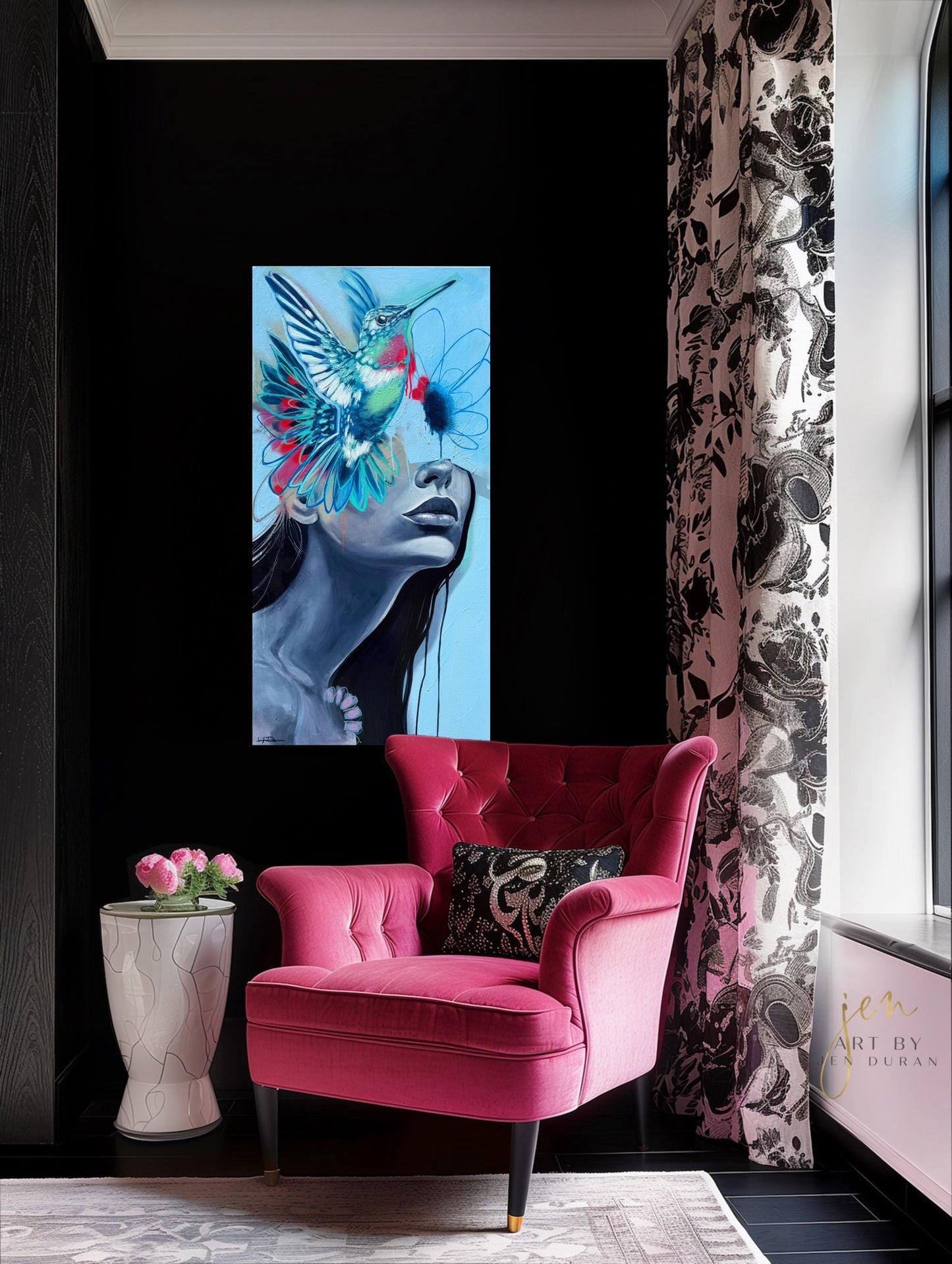 "CHIMERA" Original Mixed Media Painting