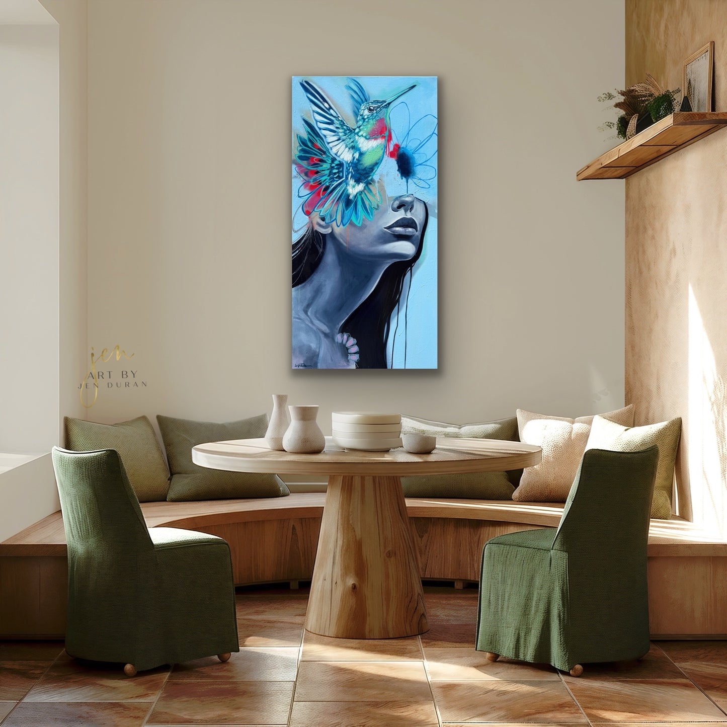 "CHIMERA" Original Mixed Media Painting