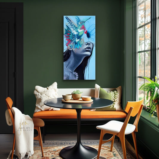 "CHIMERA" Original Mixed Media Painting