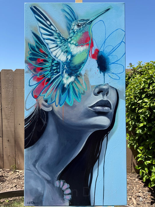 "CHIMERA" Original Mixed Media Painting