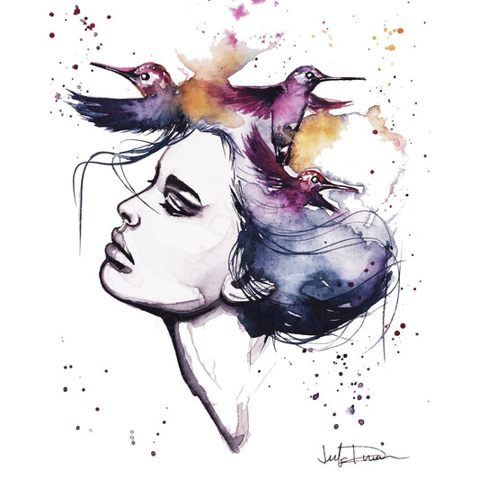 “In My Dreams" Fine Art Print