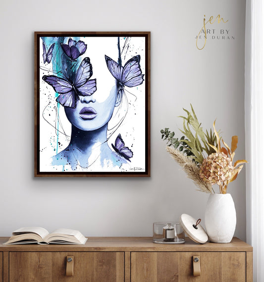 "Fool Me Once, Fool Me Twice" Giclée Canvas Print