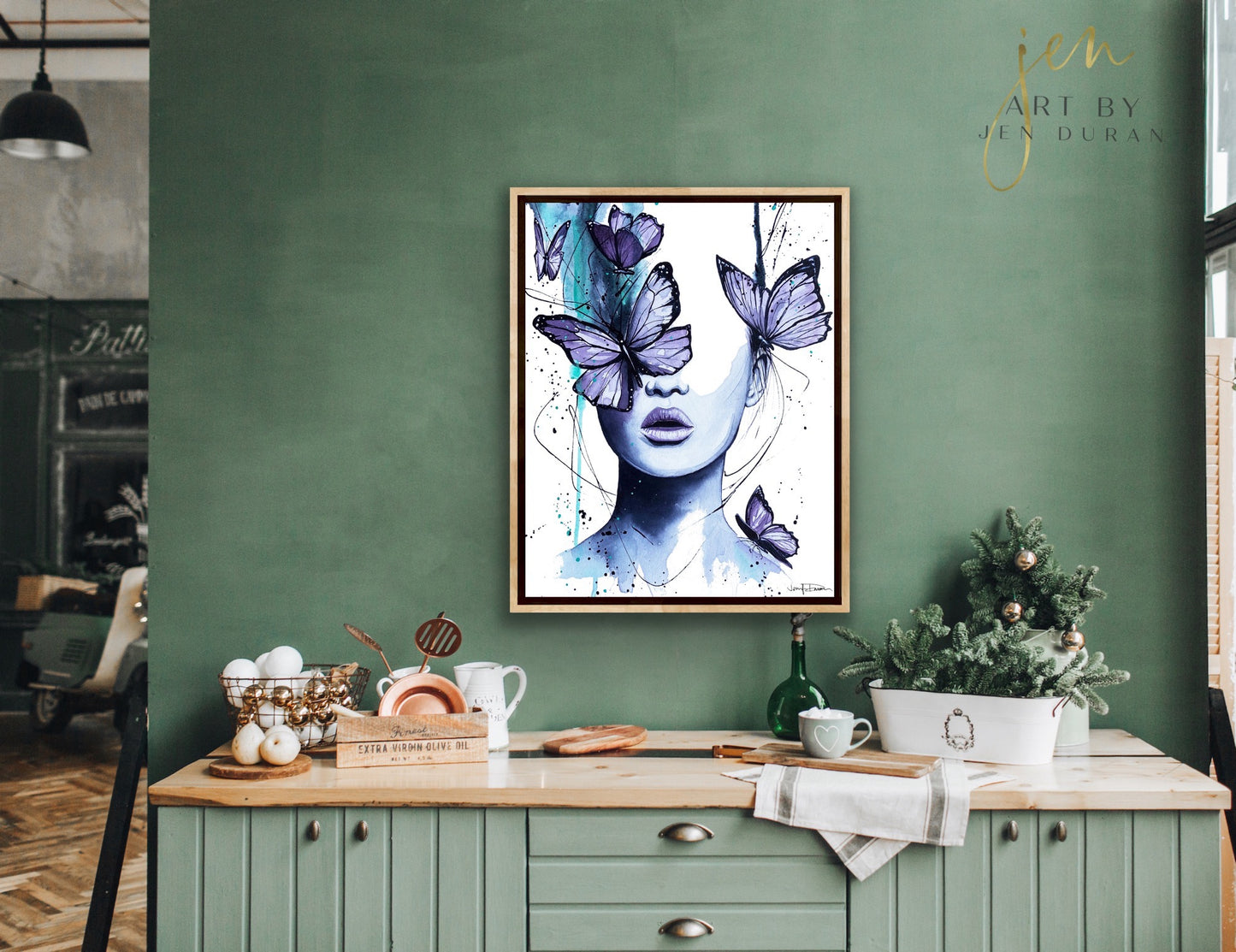 "Fool Me Once, Fool Me Twice" Giclée Canvas Print