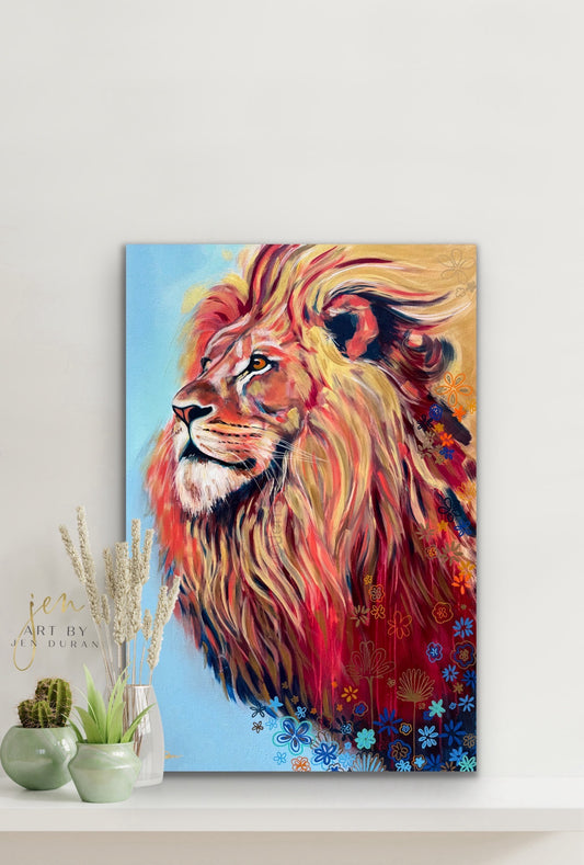 “Guardian of Quiet Strength” Fine Art Paper Print