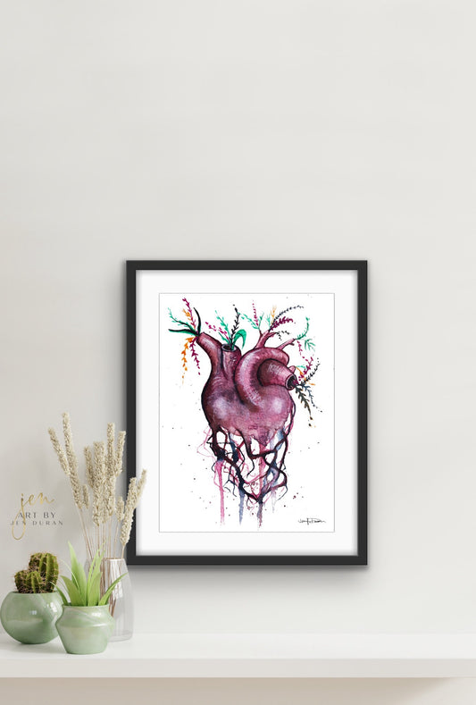 "Blooming” Fine Art Paper Print