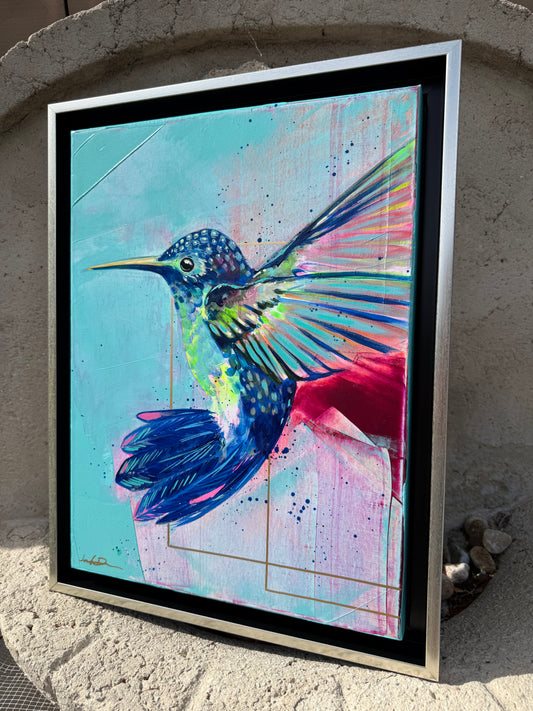 "Aligned in Flight" - Original Painting