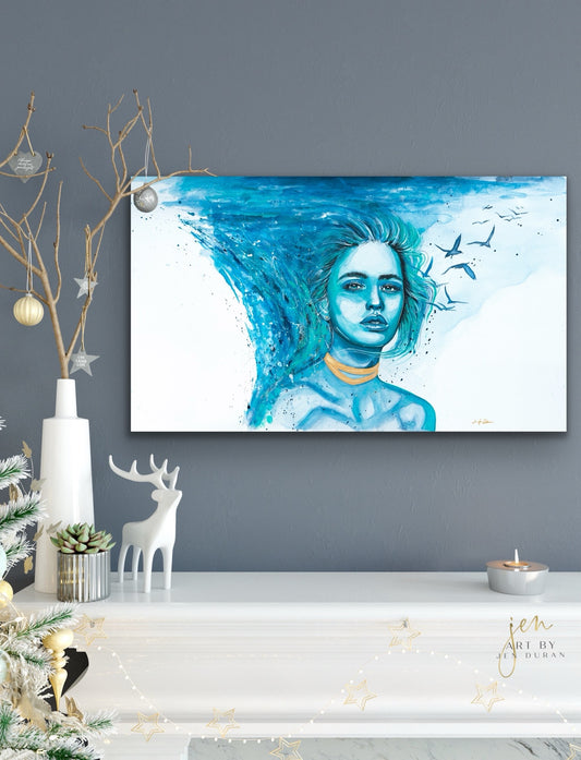 "In Your Eyes" Giclée Canvas Print