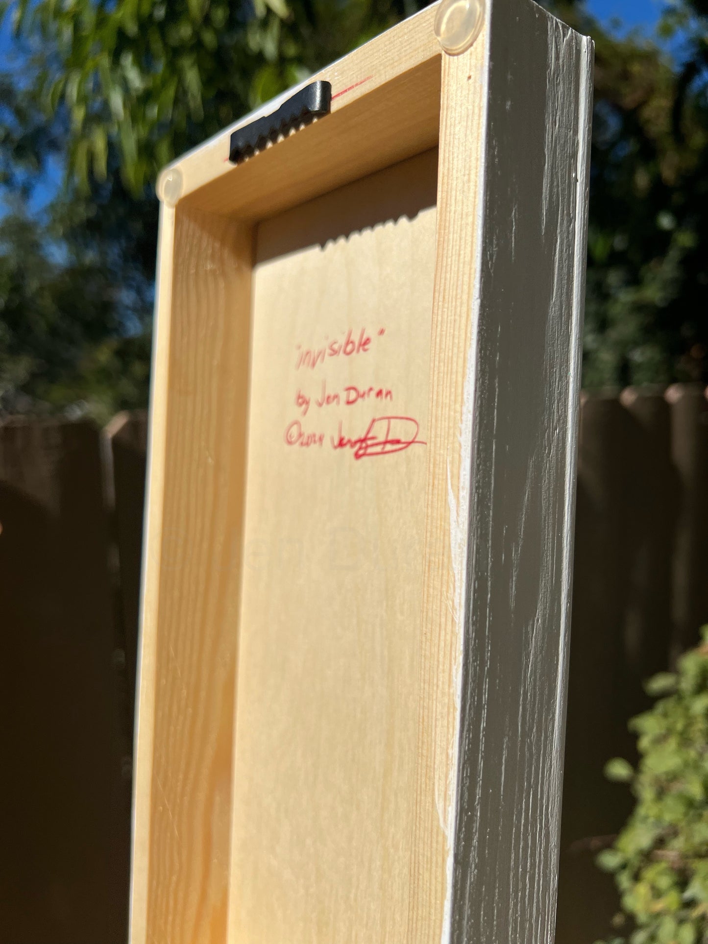 "Invisible" - Artist Proof on Wood