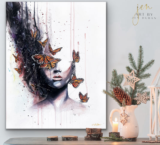 "Lost in my Mind" Giclée Canvas Print