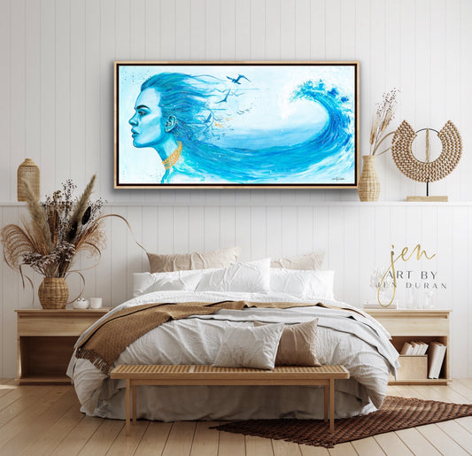 "Mermaid Tears" Giclée Canvas Print