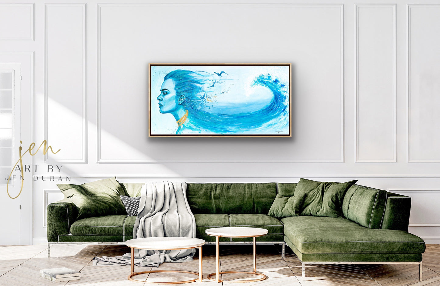 "Mermaid Tears" Giclée Canvas Print