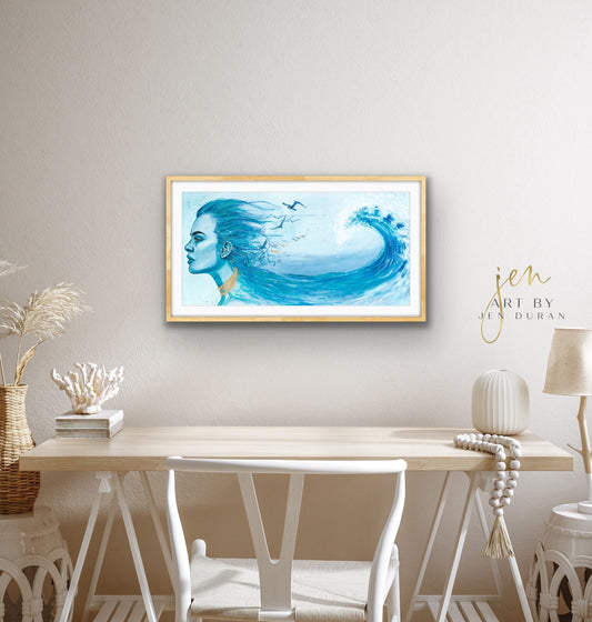 "Mermaid Tears"  Fine Art Print