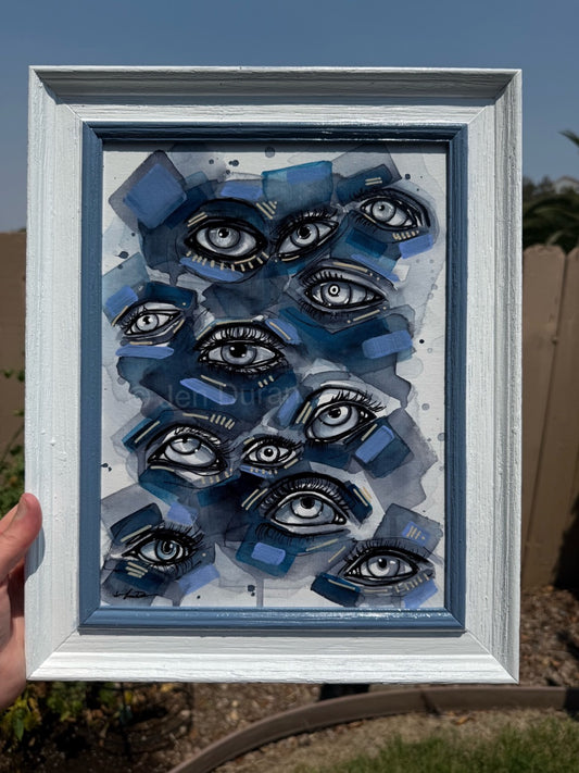 "Mixed Feelings" #3 Original Painting