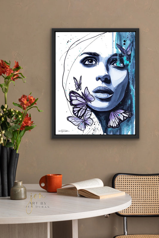 "Nothing Left to Say" Giclée Canvas Print