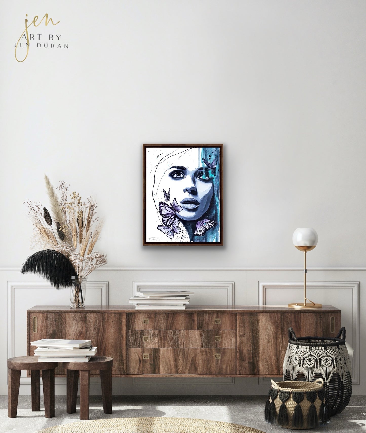 "Nothing Left to Say" Giclée Canvas Print