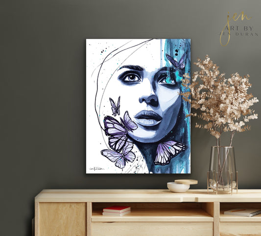 "Nothing Left to Say" Giclée Canvas Print