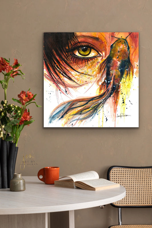 "Resilient" Giclée Canvas Print