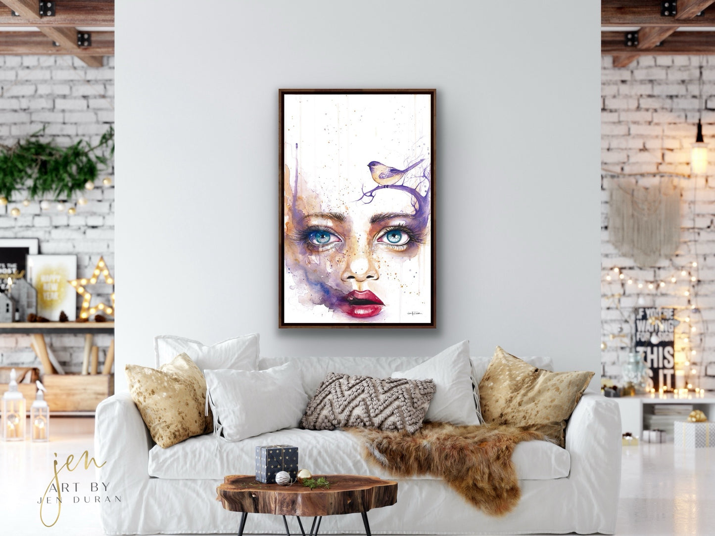 "Reverie" Giclée Canvas Print