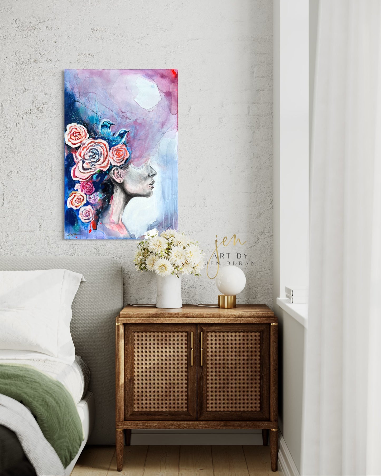 "SOLACE" Original Painting | Canvas Wall Art | Home Decor