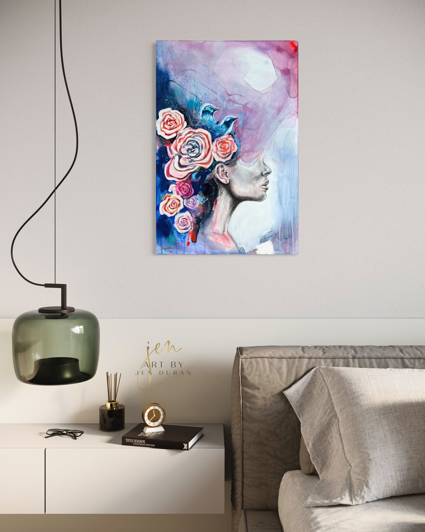 "SOLACE" Original Painting | Canvas Wall Art | Home Decor