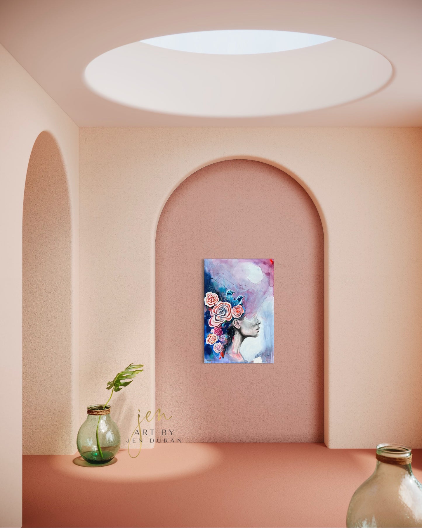 "SOLACE" Original Painting | Canvas Wall Art | Home Decor