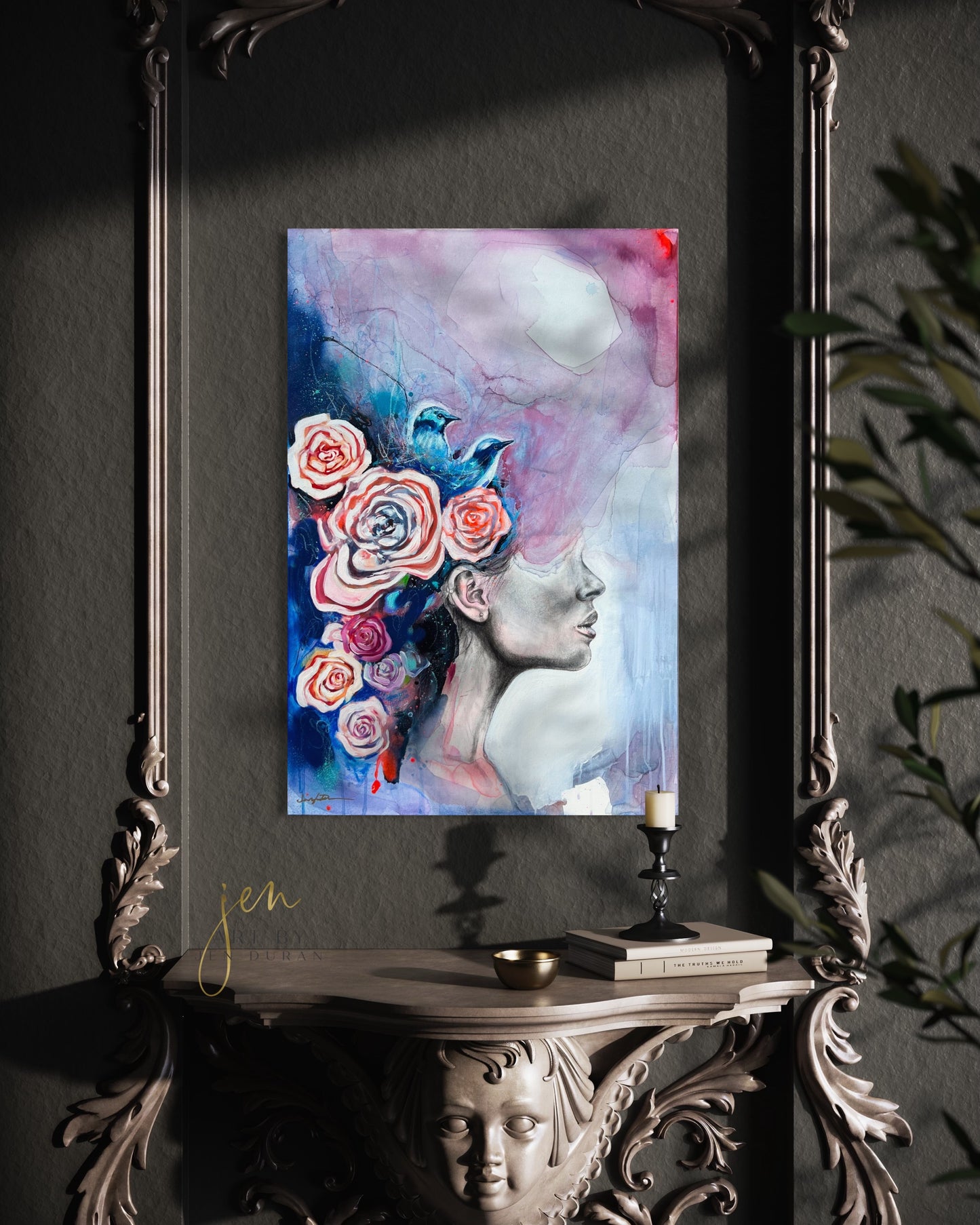 "SOLACE" Original Painting | Canvas Wall Art | Home Decor