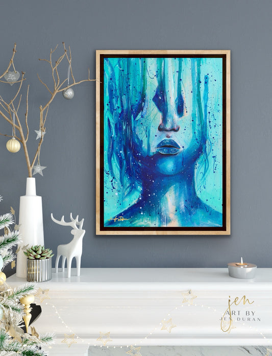 "Starry Night Consumed" Giclée Canvas Print