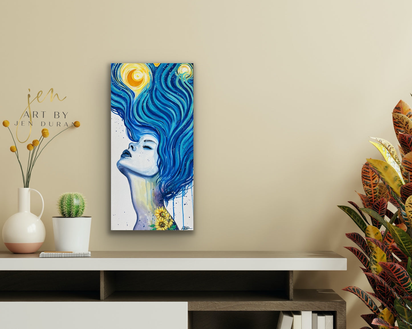 "Starry Night Dream" - Original Painting
