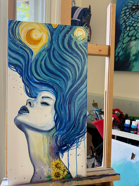 "Starry Night Dream" - Original Painting