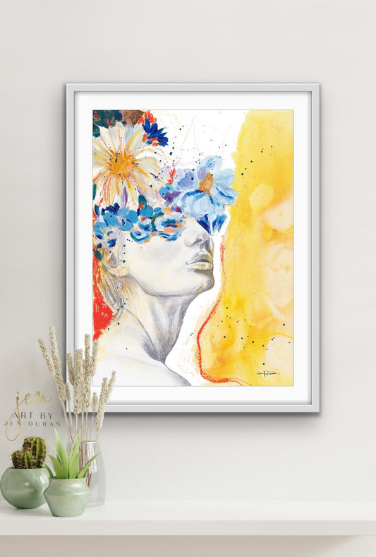 “Sunlit Serenity” Fine Art Paper Print