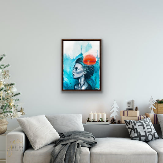 "Supraliminal" Giclée Canvas Print