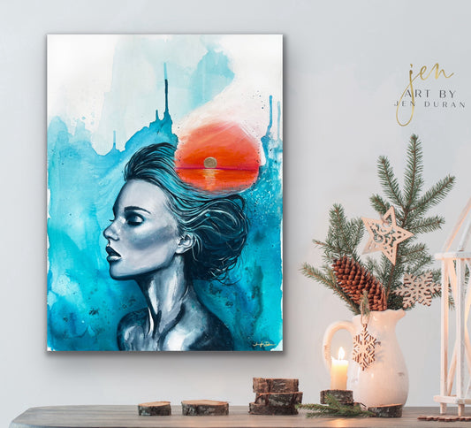 "Supraliminal" Giclée Canvas Print
