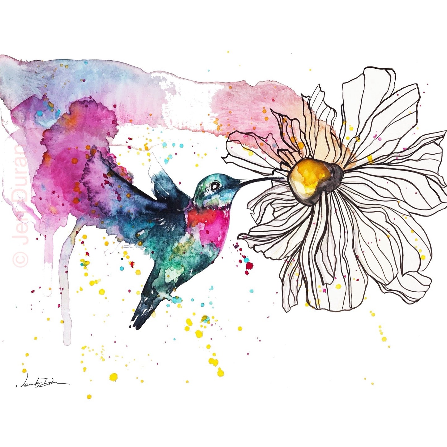 "Sweet Nectar" Giclée Canvas Print