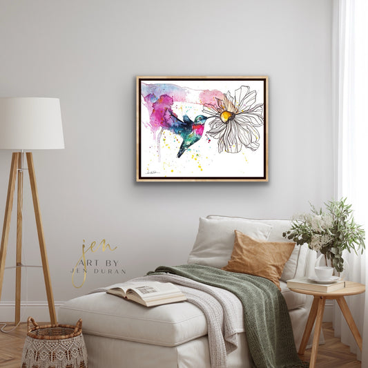 "Sweet Nectar" Giclée Canvas Print