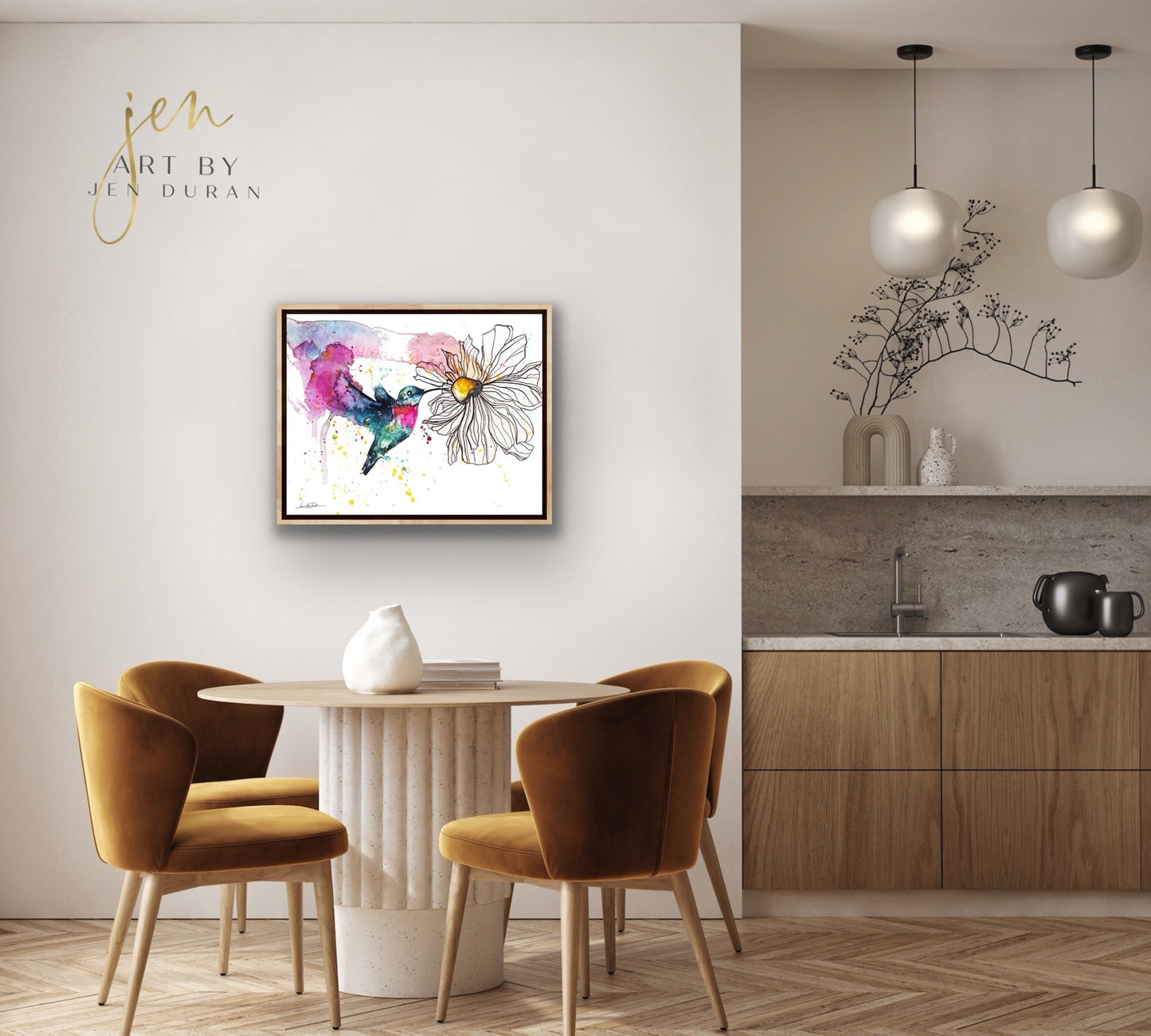 "Sweet Nectar" Giclée Canvas Print