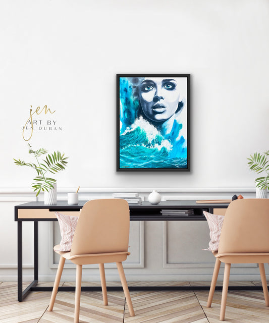 "Take Me Away" Giclée Canvas Print