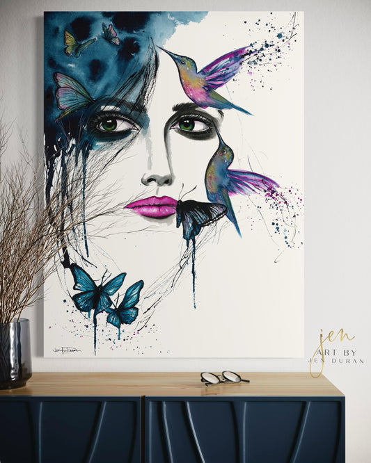 "Tenderness" Giclée Canvas Print