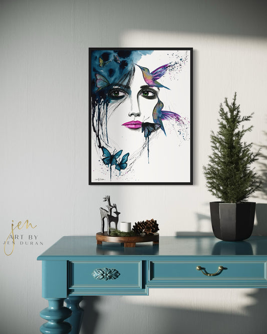 "Tenderness" Giclée Canvas Print