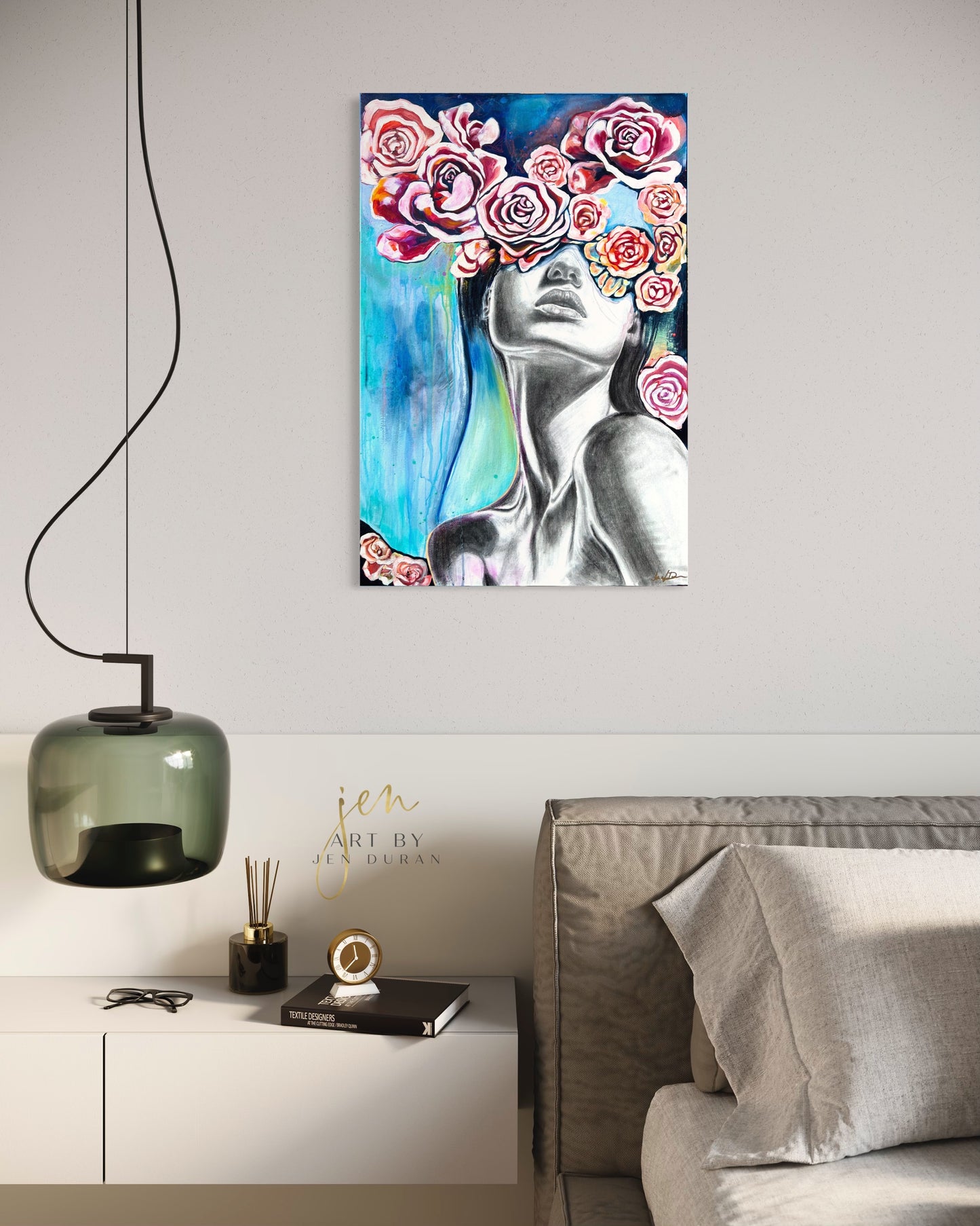 "THE BEAUTY OF CHAOS" Original Painting | Canvas Wall Art | Home Decor