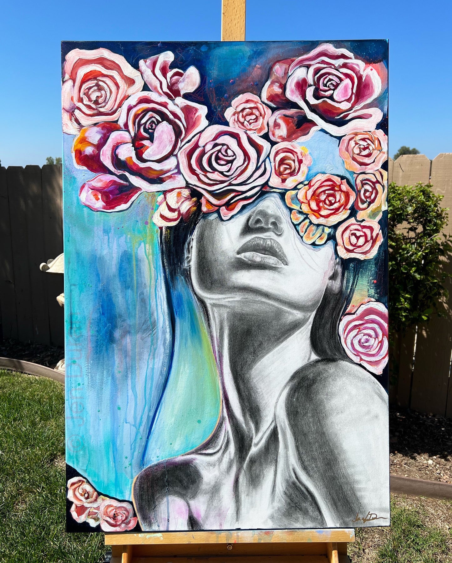 "THE BEAUTY OF CHAOS" Original Painting