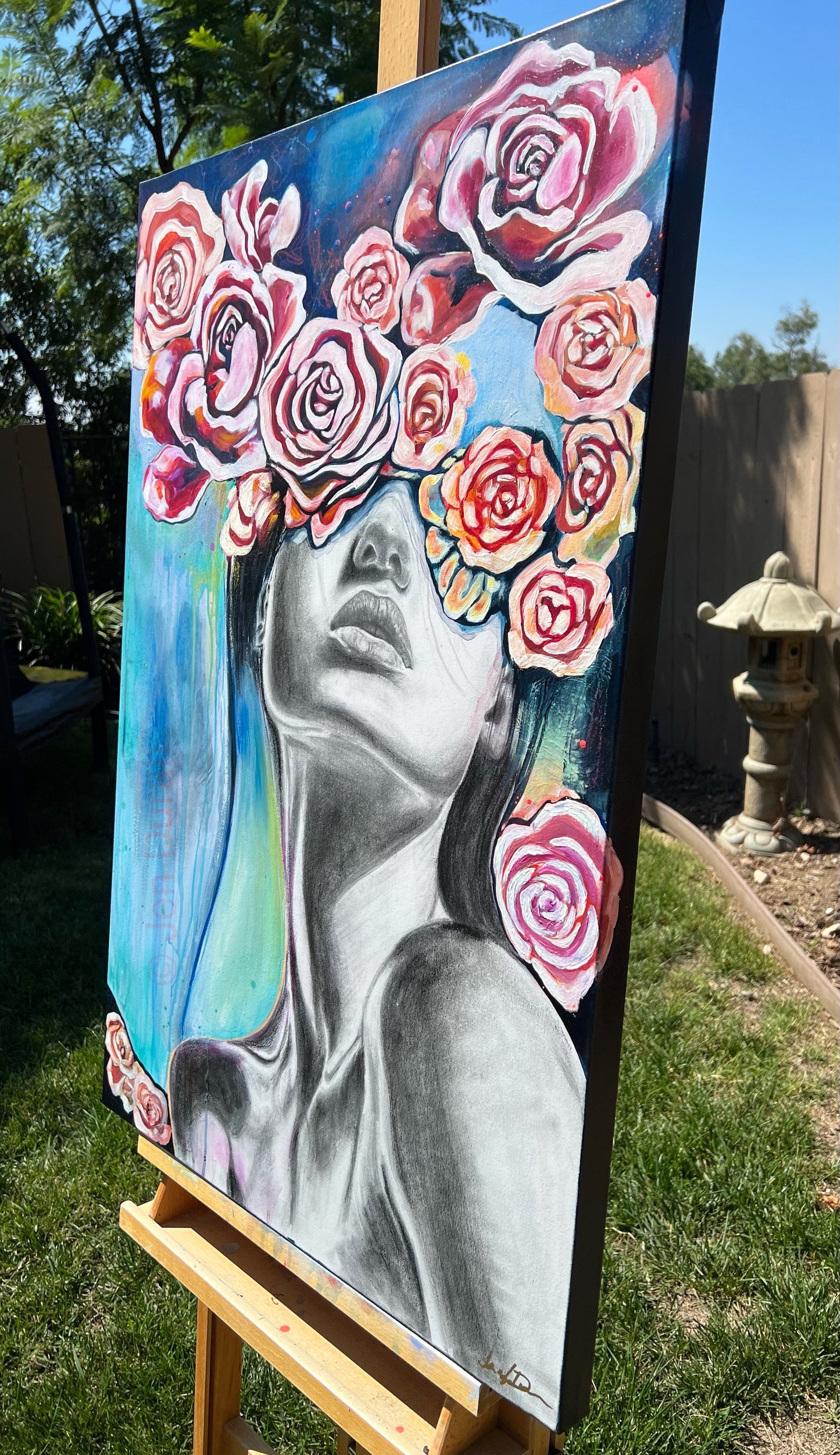 "THE BEAUTY OF CHAOS" Original Painting